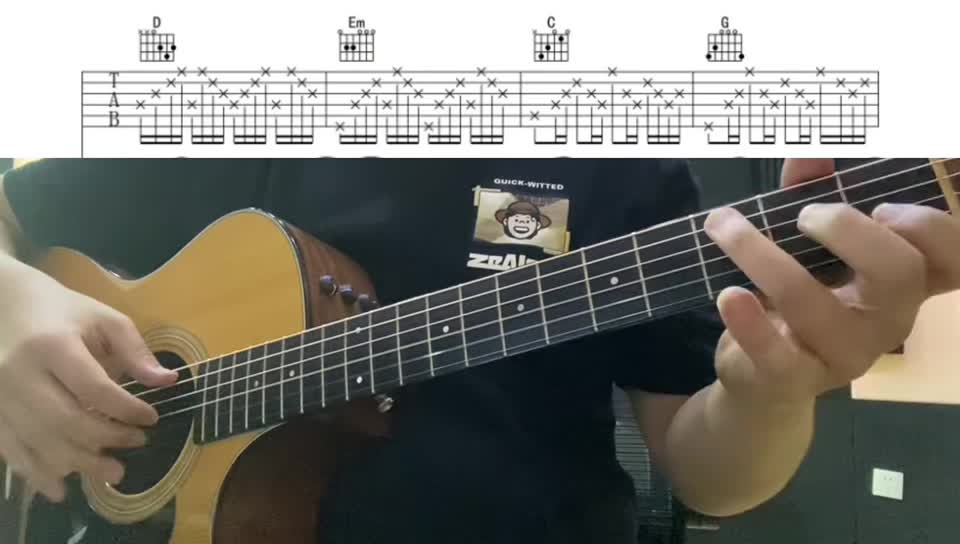 单曲速成：《一生所爱》48《一生所爱》 弹唱     下部     教学讲解视频缩略图