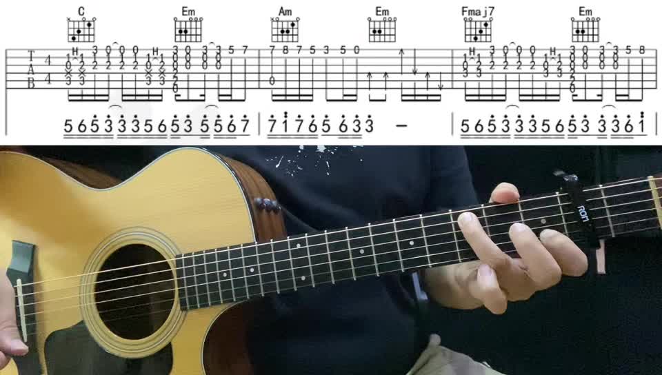 单曲速成：《梦醒时分》14 《梦醒时分》   扫弦版           教学讲解视频缩略图