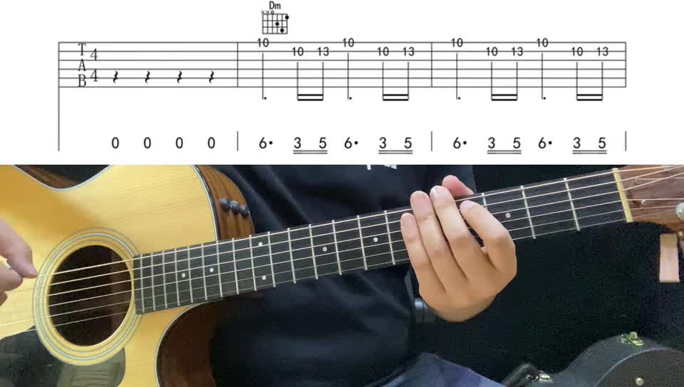单曲速成：《赛马》18《赛马》木吉他独奏solo       教学讲解视频缩略图