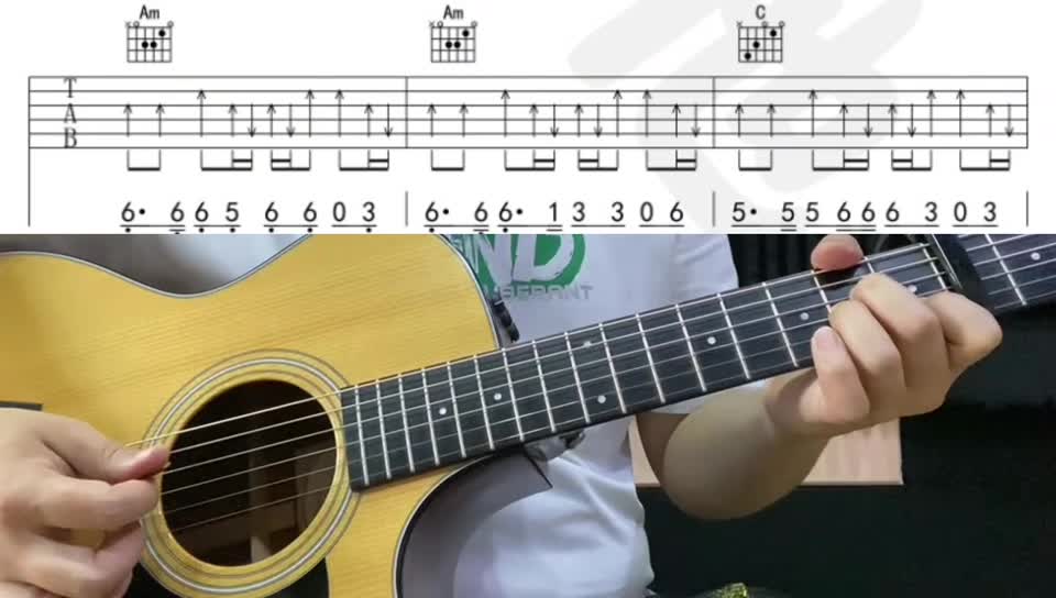 单曲速成：《我们的时光》10 《我们的时光》扫弦版 下部 教学讲解视频缩略图