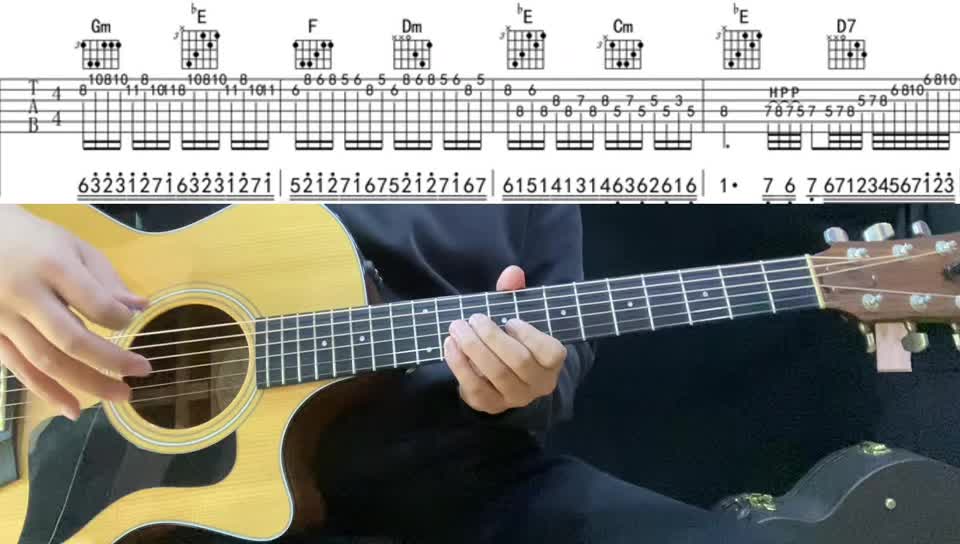 单曲速成:《一千个伤心的理由》204 《一千个伤心的理由》 双吉他 教学讲解视频缩略图