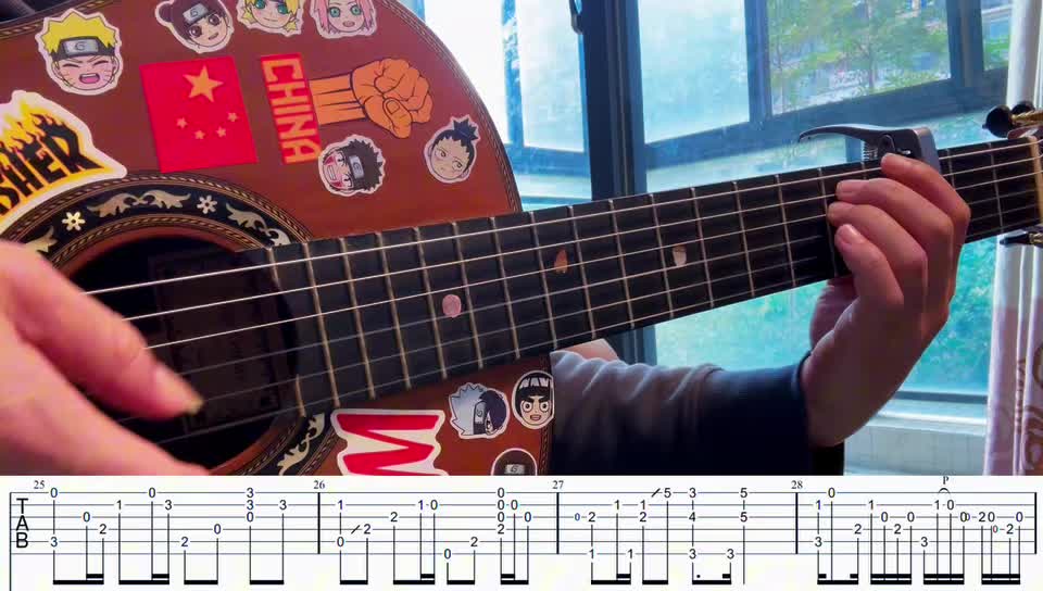 单曲速成：《哭砂》哭砂25-44小节视频缩略图