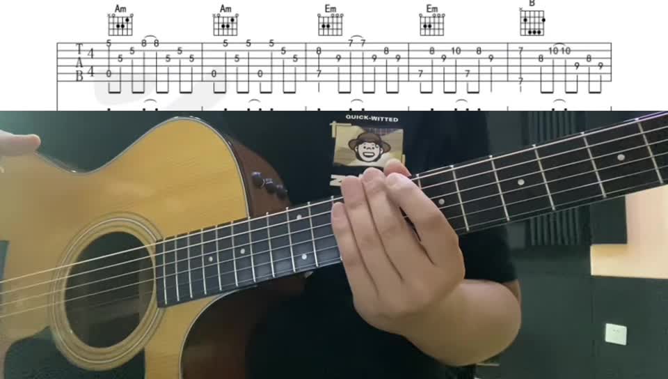 单曲速成：《一生所爱》48《一生所爱》 弹唱     上部     教学讲解视频缩略图