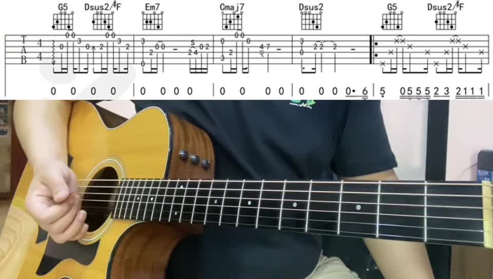 单曲速成：《三万英尺》52《三万英尺》 弹唱   上部        教学讲解视频缩略图