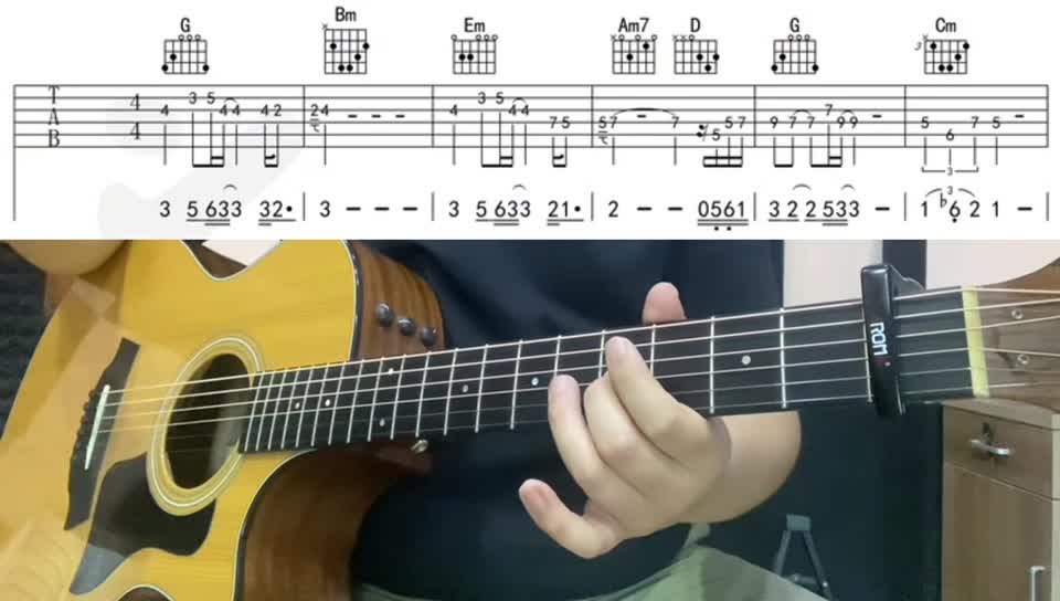 单曲速成：《一生不变》45《一生不变》 弹唱   李克勤   教学讲解视频缩略图